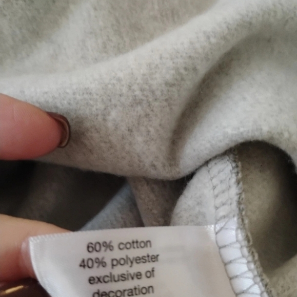 Lane Bryant Festive Graphic Sweatshirt Heather Gray Size 18/20 NWT - Picture 4 of 4